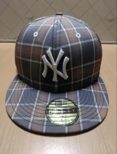 New Era 59FIFTY ニューヨーク・ヤンキース チェックキャップ