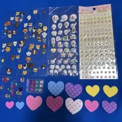 動物キャラクターシールセット