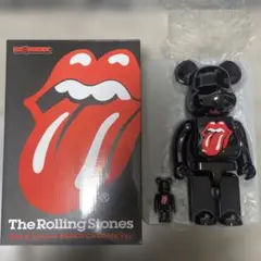 be@rbrick The Rolling Stones ベアブリック BE@RBRICKを“黒く塗れ”！「The Rolling Stones」マークのBE@RBRICKが