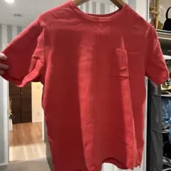 INHERIT コーラルピンク Tシャツのサムネイル