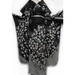 振袖8点セット173cm□帯新品帯締めフルセット成人式トールサイズ紫UM39 