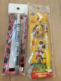 ●値下げ●くまモン & ミッキーマウス シャープペンシル セット　新品