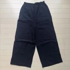 GLOBAL WORK 紺色ワイドパンツ M