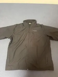 Columbia 黒 ナイロンジャケット