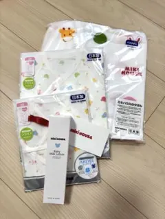 ミキハウス 出産セット ４点