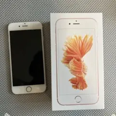 Apple iPhone 6s ローズゴールド 本体　箱付属品付き