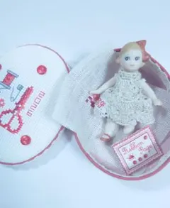 アンティークビスクドール♡グーグリーちゃん♡貴重オールオリジナル ドールドレス アンティークビスクドール♡グーグリーちゃん♡貴重オール