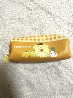 ポムポムプリン ポーチ オレンジ