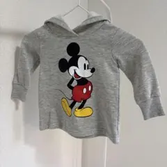 ミッキーマウス フード付きトレーナー 80サイズ