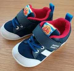 ムーンスター アンパンマン ベビーシューズ 13.5cm ネイビー