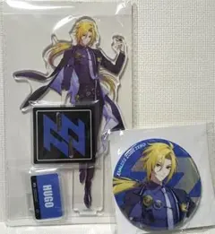 ゼンレスゾーンゼロ ビッグアクリルスタンド ホログラム缶バッジ ヒューゴ