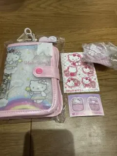 キティ　シール帳バインダー　フェアリーキティ　シール　キーホルダーおまけ付き