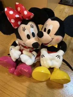 ディズニー　ミッキーアンドミニー　ペアぬいぐるみ　結婚式　ウェルカムスペース