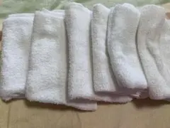 薄手白タオル✕6