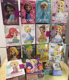 Qposket ディズニー フィギュア　など16点セット