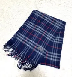 バーバリーロンドン　ウール　ノバチェック　　マフラー