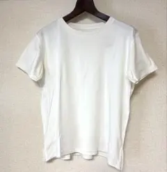 無印良品 MUJI ホワイト 半袖Tシャツ Lサイズのサムネイル