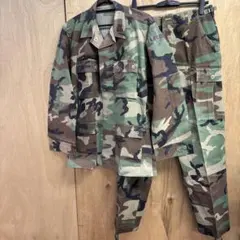自衛隊 レプリカ 迷彩服 作業服 上セット カーキ 大きいサイズ 4L 5L 4