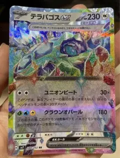 ポケモンカード　テラパゴスrr　テラスタル