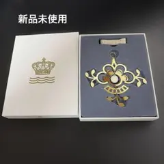 ［新品］ロイヤルコペンハーゲン　クリスマス　ゴールドオーナメント　フラワー