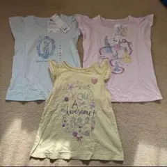 ディズニー　ユニクロ　ベルメゾン チュニック Tシャツ　３枚セット