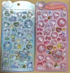 クラックス CRUX うるちゅるポップシール ハローキティ　ポチャッコ　ベビー