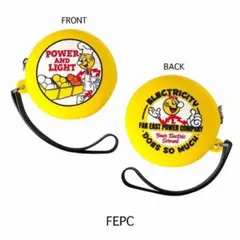 【新品】FEPC シリコンコインケース 小銭入れ イエロー