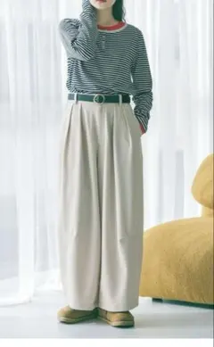 今季　niko and… ニコアンド　洗える2WAYノビノビパンツのサムネイル