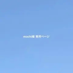 mocchi様専用ページ
