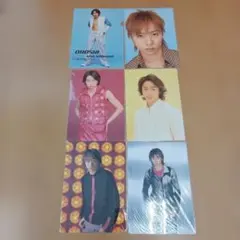 嵐 櫻井翔 初期 クリアファイル 下敷き 6点セット ※ばら売り不可