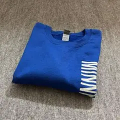 GILDAN Minnesota Print Blue Sweatshirt