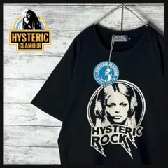 3442M【美品・XL】ヒステリックグラマー☆ヒスガール ROCK Tシャツ 