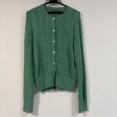 POLO RALPH LAUREN カーディガン グリーン M