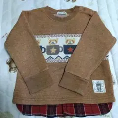 ZOOMIC 裏起毛トレーナー 95cm