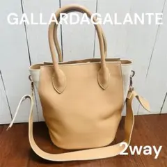 GALLARDAGALANTE 2way レザートートバッグ ショルダーバッグ