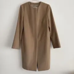 美品 アーバンリサーチ カシミヤウールコクーンコート ライトベージュ