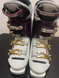 美品GENFACTORBUMPS 8 スキー ブーツ紫色 23-23.5cm