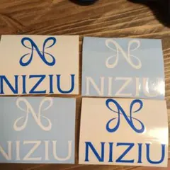 NIZIU　ニジユーカッティングステッカー　転写式ステッカー