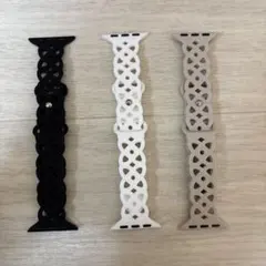 Apple Watch用　バンド　3本セット　スリム　38mm 40mm