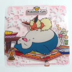 ポケモンカフェ ハロウィン 特典 クリアコースターピカチュウ