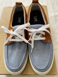 Lee デニム/ブラウン スニーカー