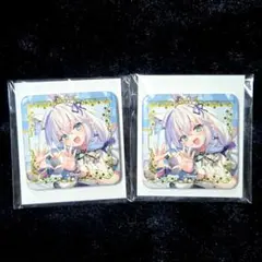 ホロライブ 白上フブキ 夏の推し活フブちゃんフェア スクエア缶バッジ