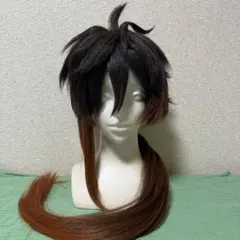 原神　鍾離　三分妄想　コスプレウィッグ