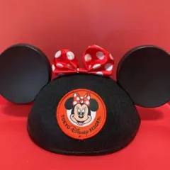 ディズニーリゾート　ミニーちゃん　キャップ