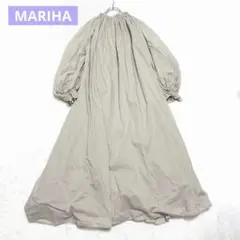 美品✨ エブール ライト シルク コットン バンドカラー ギャザー