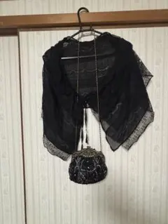 Dolly Girl by ANNA SUI ハンドバッグ パーティ ショール