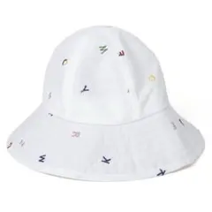 apres les cours ホワイトバケットハット 46cm