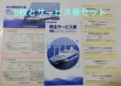 株式会社サービス券 6枚 割引券
