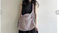しまむら×ぷーさんコラボ パイル生地ショルダーバッグ ピンクのサムネイル