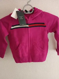 新品タグ付き　TOMMY HILFIGER トミーヒルフィガー ニットパーカー